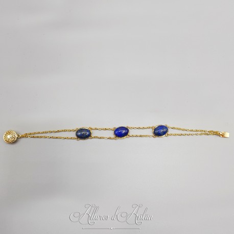 Bracelet  Chaine - Lapis