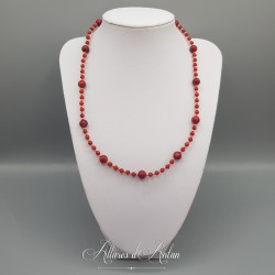 Collier  Corail / Or