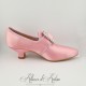 MAINTENON - Chaussures XVIIIe Siècle -  Rose