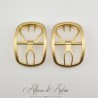 BOUCLES DE CHAUSSURES Laiton