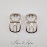 BOUCLES DE CHAUSSURES Argentées