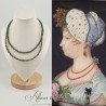 Collier 2 rangs de perles en Aventurine