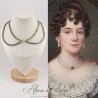 Collier 2 rangs de perles - Aventurine