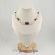 Collier- Chaine et Strass - VIOLET