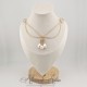 Collier- Chaine, Strass et Perles - Perle