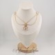 Collier- Chaine, Strass et Perles - Perle