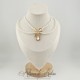 Collier Perles et Strass - Rose