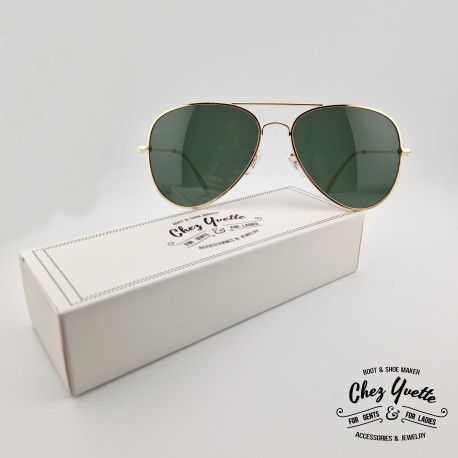 1940's Sunglasses - Lunettes de soleil des années 1940 - 1940's Googles