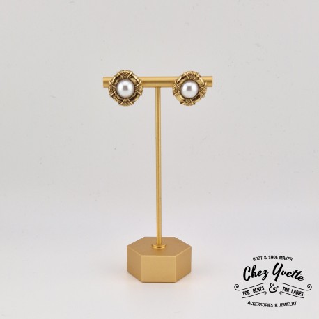 1940'S Earrings - Boucles D'Oreilles des années 1940 - Reproduction