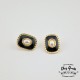 1940'S Earrings - Boucles D'Oreilles des années 1940 - Reproduction
