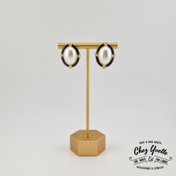 1940'S Earrings - Boucles D'Oreilles des années 1940 - Reproduction