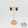 1940'S Earrings - Boucles D'Oreilles des années 1940 - Reproduction