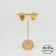 1940'S Earrings - Boucles D'Oreilles des années 1940 - Reproduction