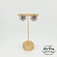 1940'S Earrings - Boucles D'Oreilles des années 1940 - Reproduction