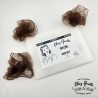 1940'S Hairnet - Résille nylon des année 1940 - Reproduction - Lot de 3 filets nylon invisibles