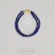 Bracelet 2 rangs lapis Lazuli