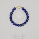 Bracelet 2 rangs lapis Lazuli